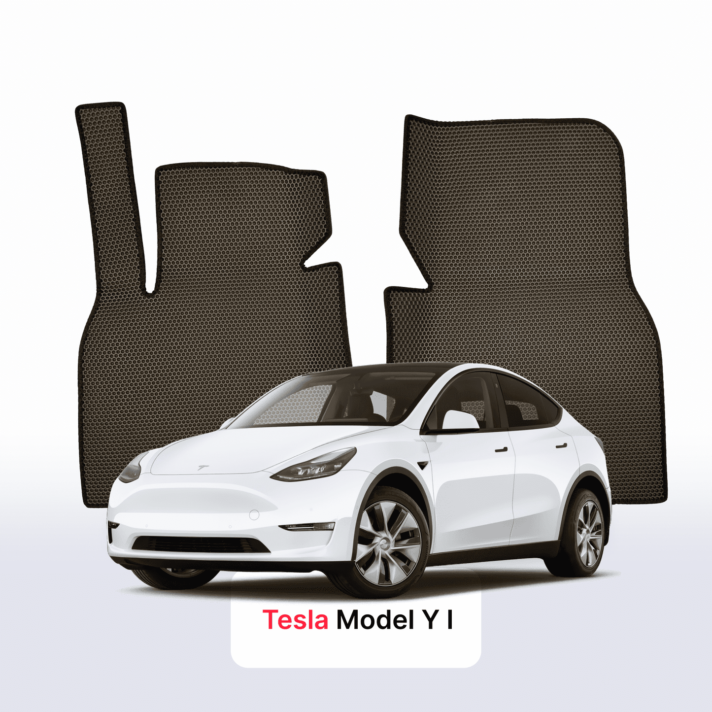 Fußmatten EVAMATS für Tesla Model Y Perfor mance vor-facelift 1 gen 2015-2028 jahr SUV