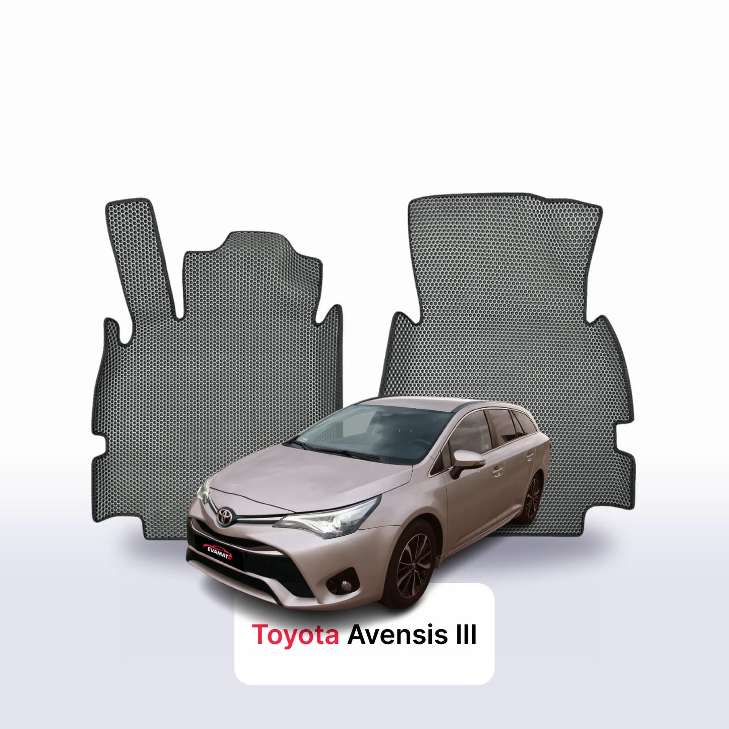 Fußmatten EVAMATS für Toyota Avensis 3 gen facelift 2015-2018 jahr KOMBI