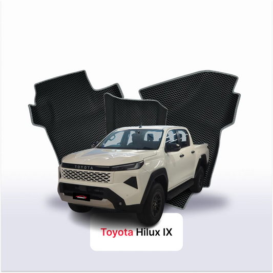 Fußmatten EVAMATS für Toyota Hilux IX gen 2026-2030 jahr PICK-UP doppelkabine