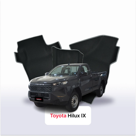 Fußmatten EVAMATS für Toyota Hilux IX gen 2026-2030 jahr PICK-UP einzelkabine