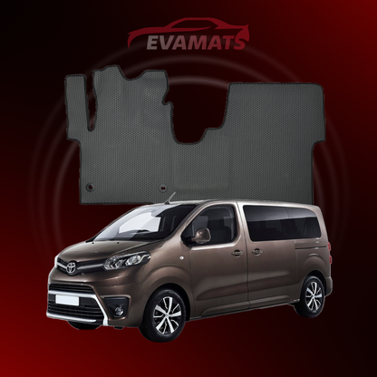 Fußmatten EVAMATS für Toyota ProAce Verso 2016-2023 Jahr MINIVAN 9 Sitzer