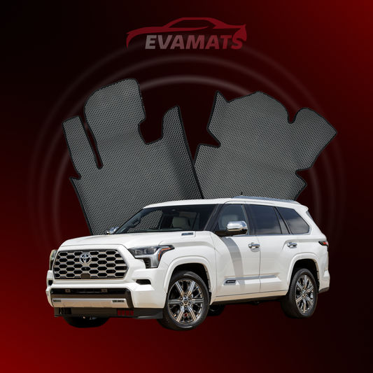 Fußmatten EVAMATS für Toyota Sequoia 3. Generation 2022-2025 Jahr SUV