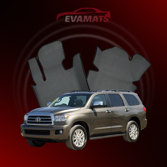 Fußmatten EVAMATS für Toyota Sequoia (XK60) 2. Generation 2008–2022, SUV