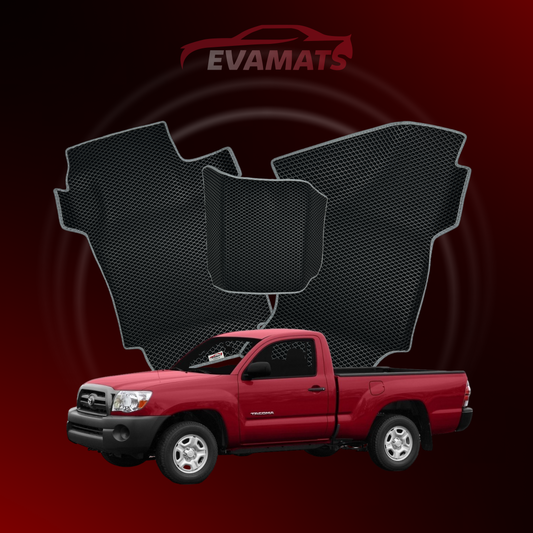 Fußmatten EVAMATS für Toyota Tacoma 2 Gen 2004-2015 Baujahr PICK-UP Einzelkabine