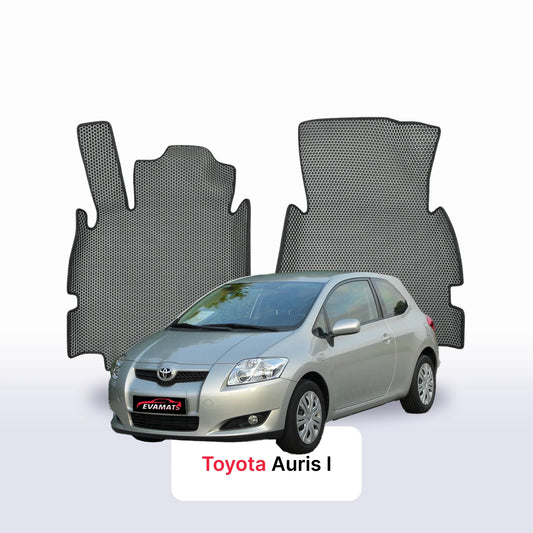 Fußmatten EVAMATS für Toyota Auris 1. Generation 2006–2012, Schrägheck, 3-türig