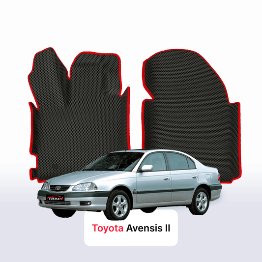 Fußmatten EVAMATS für Toyota Avensis 2 gen 2003-2009 jahr LIMOUSINE