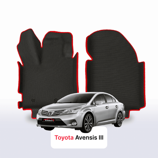 Fußmatten EVAMATS für Toyota Avensis 3 gen vor-facelift 2008-2015 jahr LIMOUSINE