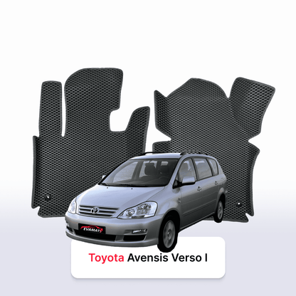 Fußmatten EVAMATS für Toyota Avensis Verso 2001-2009 Jahr MINIVAN