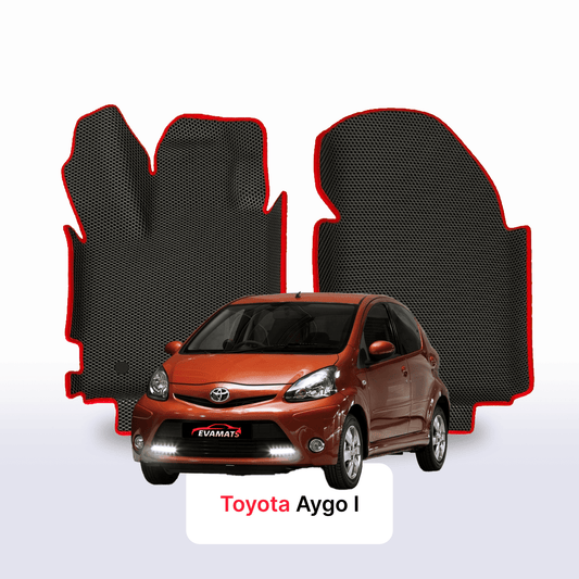 Car mats EVAMATS for Toyota Aygo 1 gen 2005-2014 year HATCHBACK 5 door