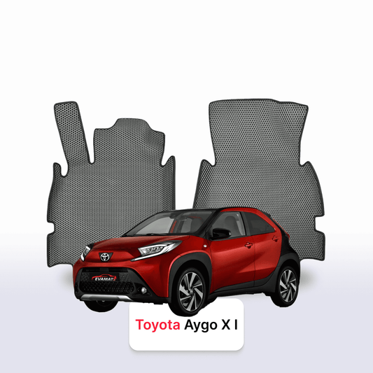 Fußmatten EVAMATS für Toyota Aygo X 2021-2025 Jahr FLIEßHECK 5-Türer