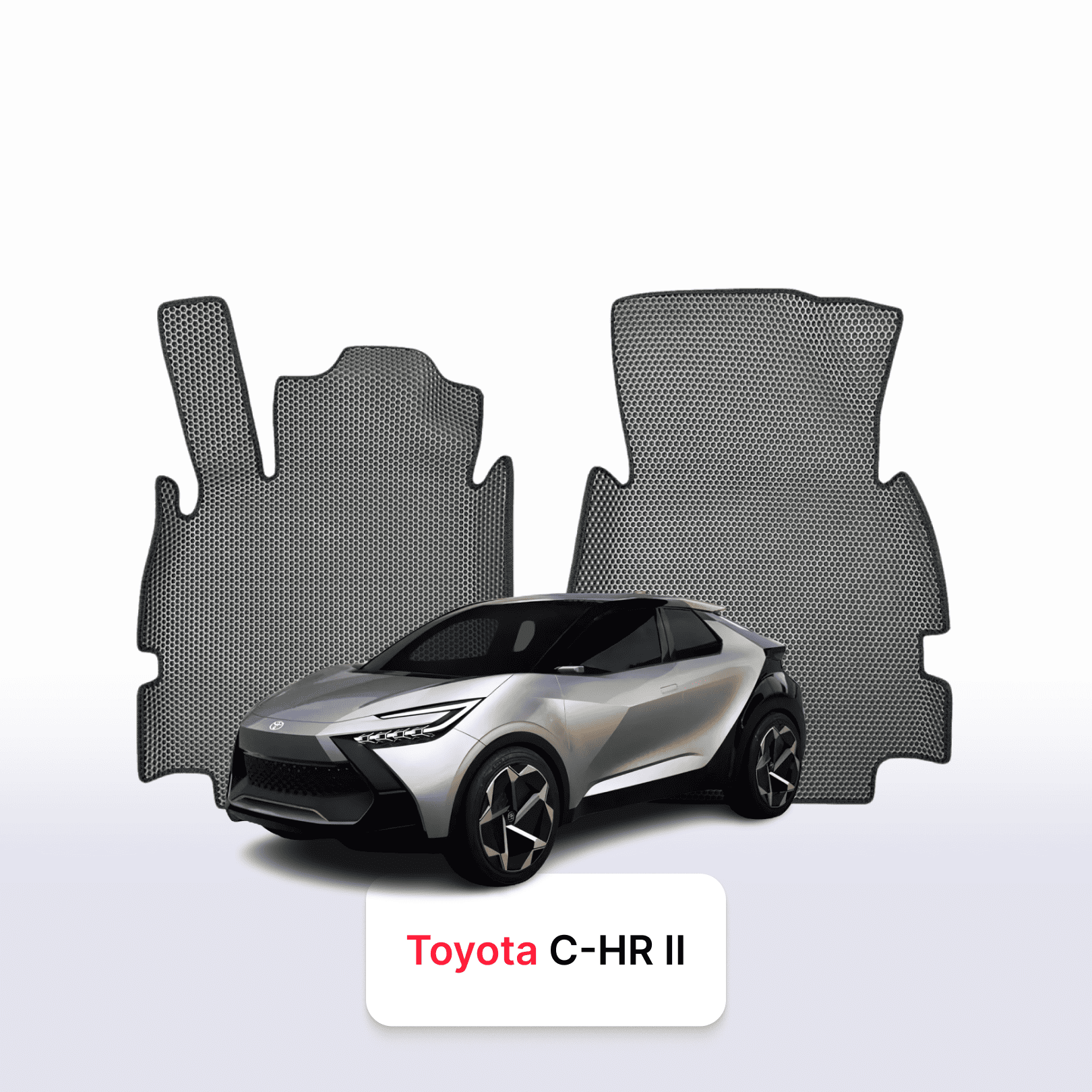 Fußmatten EVAMATS für Toyota C-HR 2 gen 2023-2027 jahr SUV