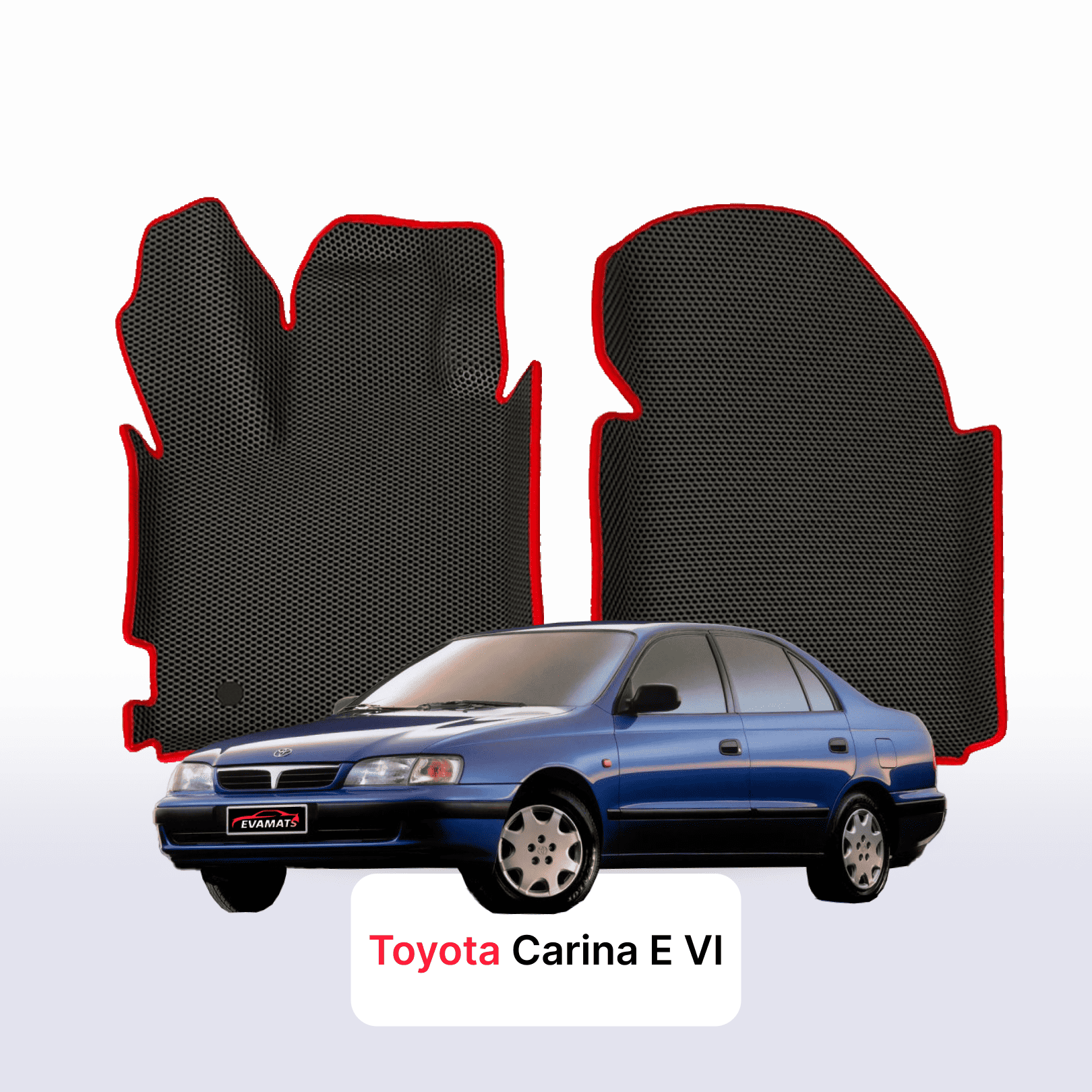 Fußmatten EVAMATS für Toyota Carina E 1992-1998 jahr LIMOUSINE