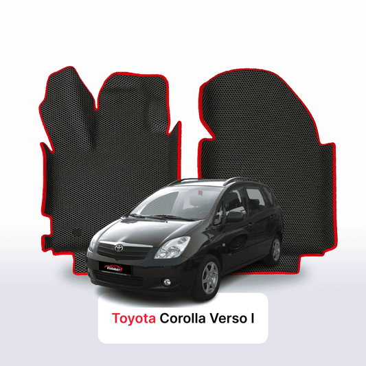 Fußmatten EVAMATS für Toyota Verso 1. Generation 2009-2018 Jahr MINIVAN 5-Sitzer