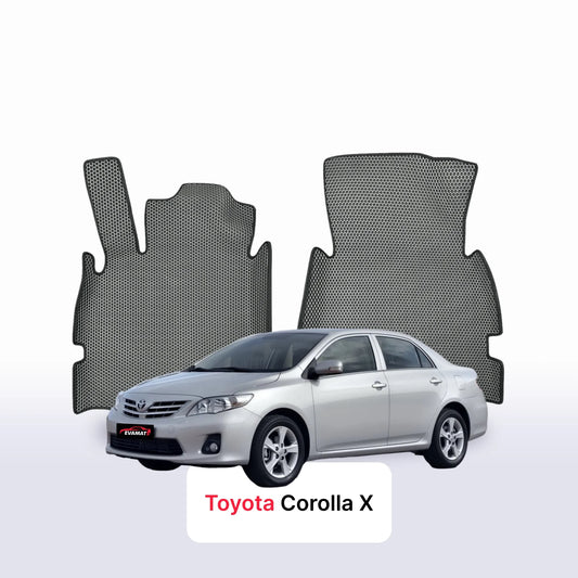 Fußmatten EVAMATS für Toyota Corolla 10. Generation 2006–2013, Limousine