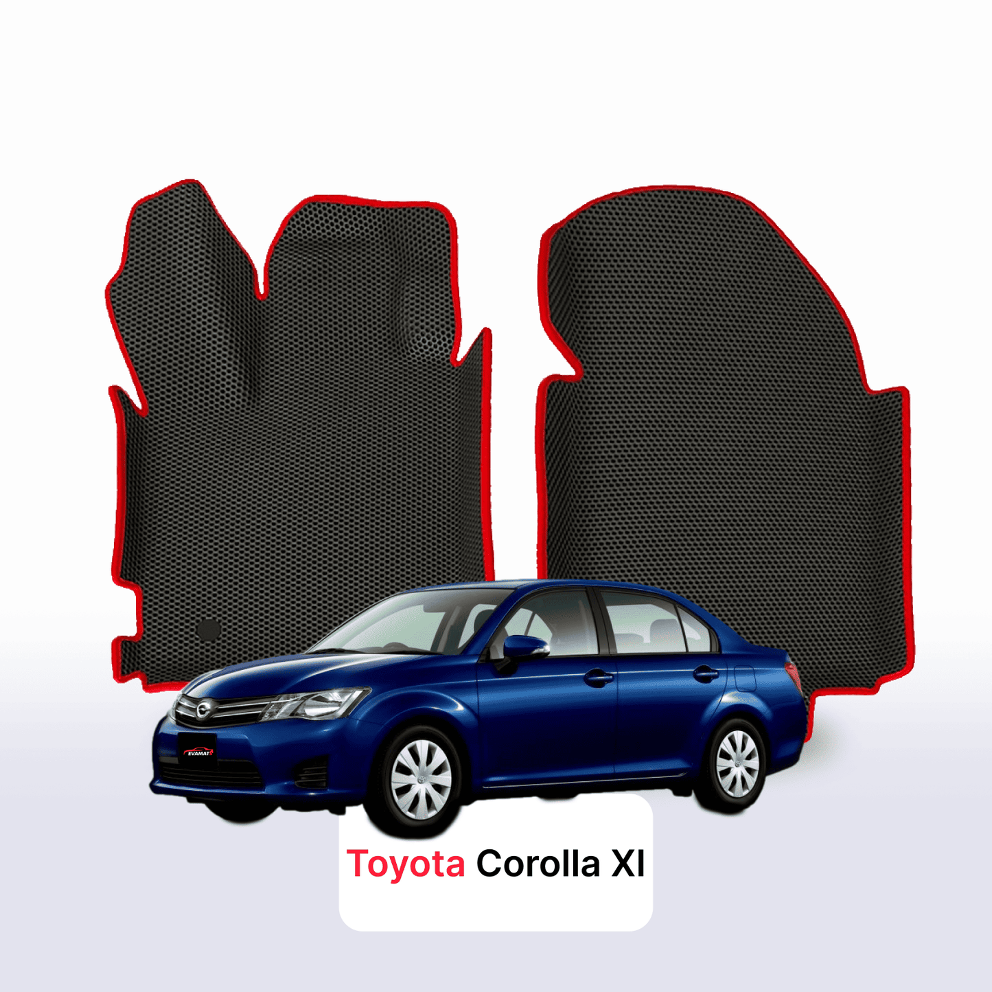 Fußmatten EVAMATS für Toyota Corolla 11 gen 2013-2019 jahr LIMOUSINE