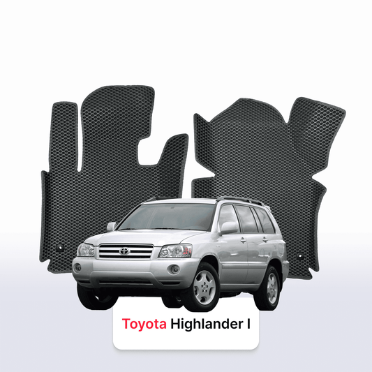 Fußmatten EVAMATS für Toyota Highlander 1. Generation 2001–2007, SUV, 7-Sitzer