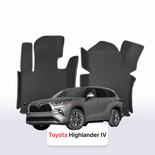 Fußmatten EVAMATS für Toyota Highlander 4 gen 2019-2027 jahr SUV 5 türer