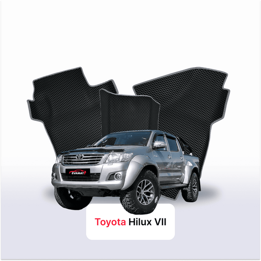Fußmatten EVAMATS für Toyota Hilux 7 gen 2004-2015 jahr PICK-UP doppelkabine