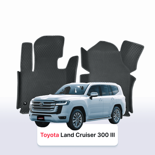 Fußmatten EVAMATS für Toyota Land Cruiser 300 3. Generation 2021-2025 Jahr SUV 5-Türer