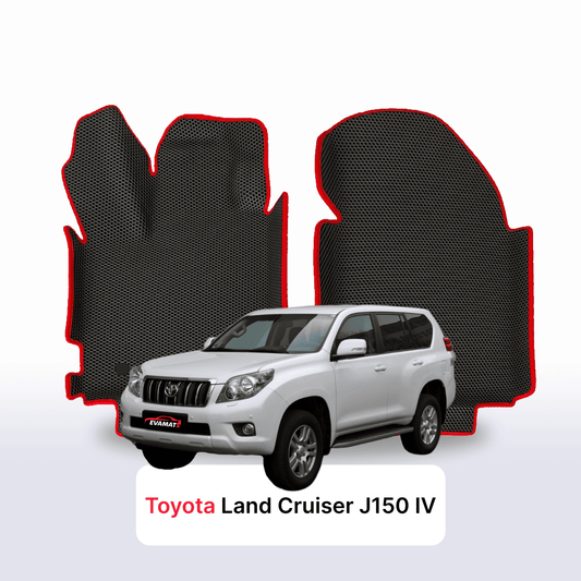 Fußmatten EVAMATS für Toyota Land Cruiser J150 2009–2025, SUV, 5-türig