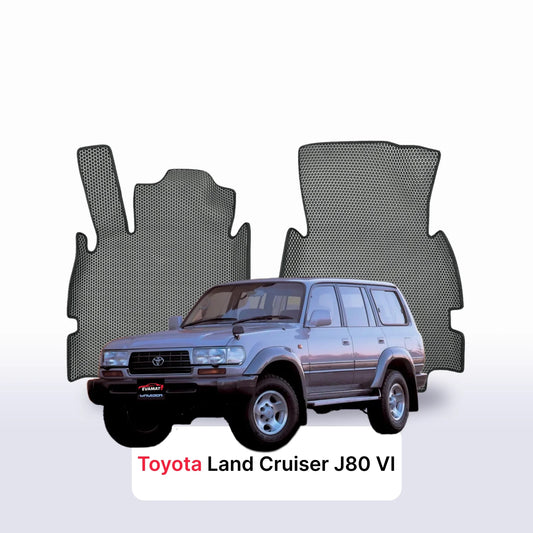 Fußmatten EVAMATS für Toyota Land Cruiser J80 1989-1997 Baujahr SUV