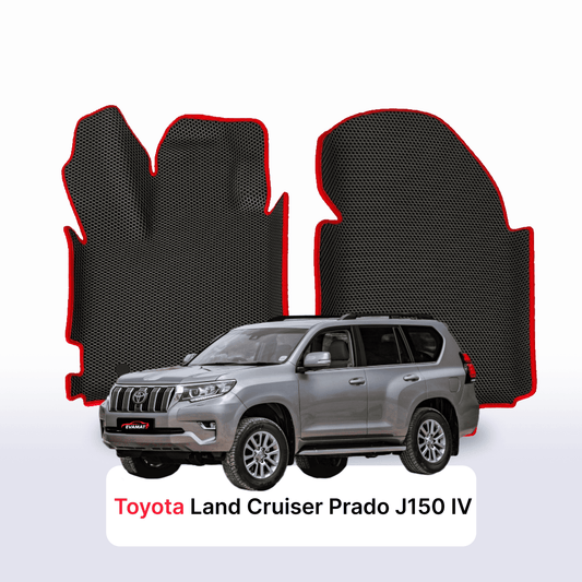 Fußmatten EVAMATS für Toyota Land Cruiser Prado J150 4 gen 2009-2026 jahr SUV 5 türer