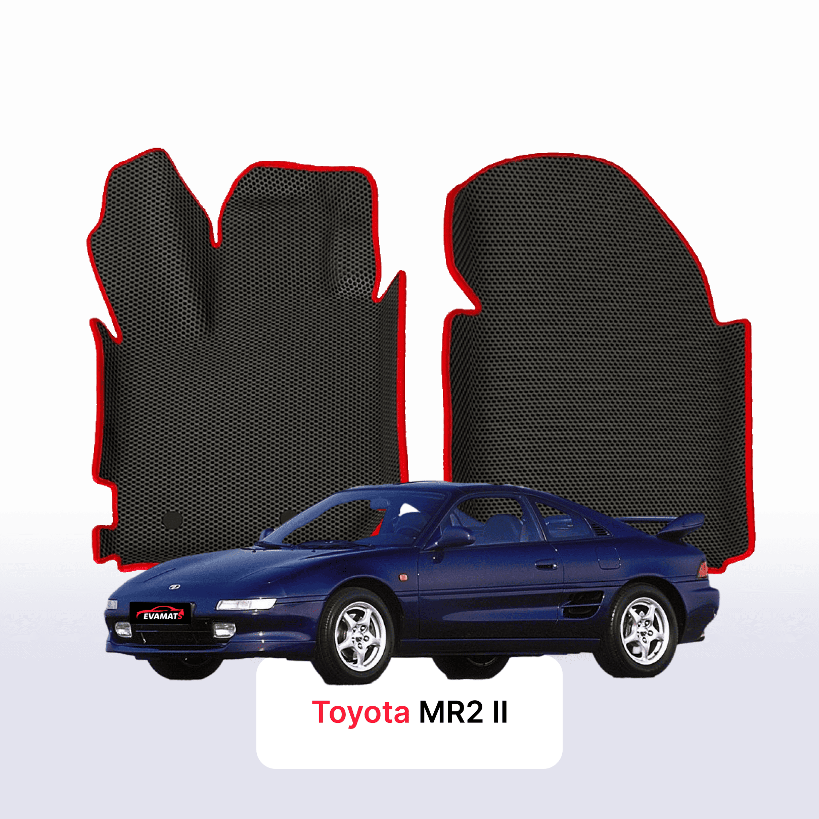 Fußmatten EVAMATS für Toyota MR2 2 gen 1998-2000 jahr COUPE