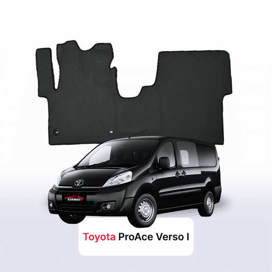 Fußmatten EVAMATS für Toyota ProAce Verso 2013-2016 Jahr LONG MINIVAN