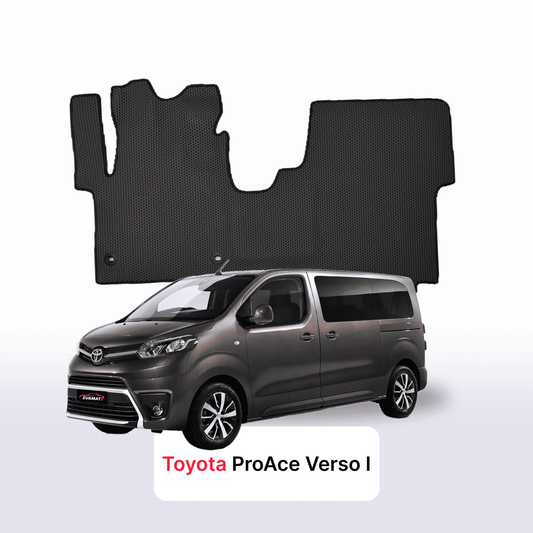Fußmatten EVAMATS für Toyota ProAce Verso 2016-2023 Jahr MINIVAN 7-Sitzer