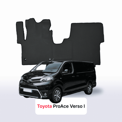 Fußmatten EVAMATS für Toyota ProAce Verso 2016-2023 Jahr MINIVAN LONG VIP 7-Sitzer