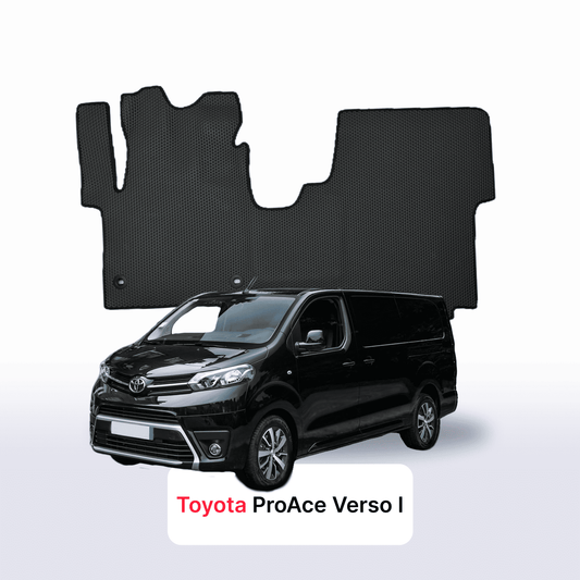 Fußmatten EVAMATS für Toyota ProAce Verso 2016-2023 Jahr MINIVAN LONG VIP 7-Sitzer
