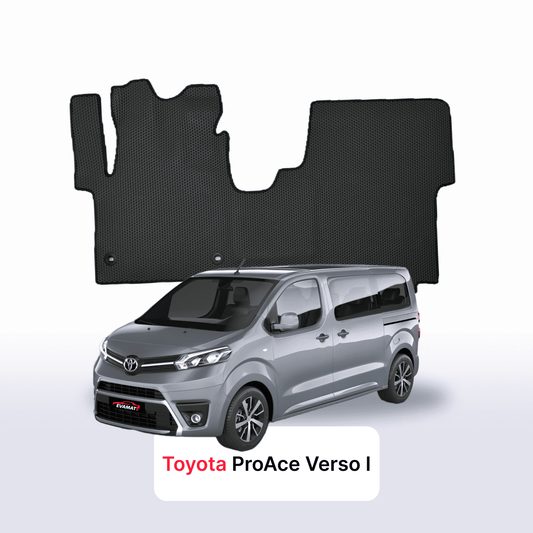 Fußmatten EVAMATS für Toyota ProAce Verso 2016-2023 Jahr MINIVAN 8 Sitzer