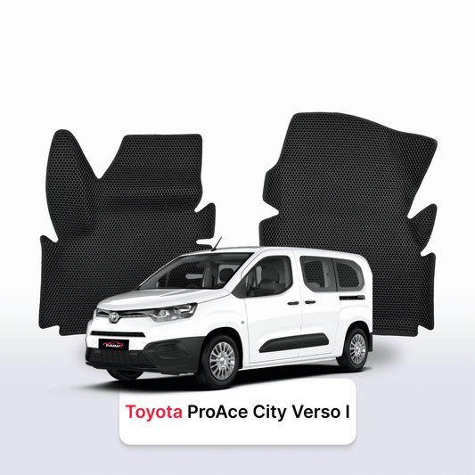 Fußmatten EVAMATS für Toyota ProAce City verso 2019-2025 Jahr VAN LONG