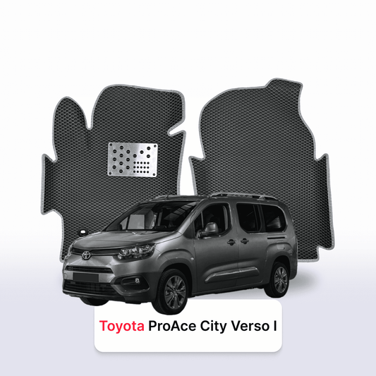 Fußmatten EVAMATS für Toyota ProAce City Verso 2019-2023 Jahr LONG MINIVAN