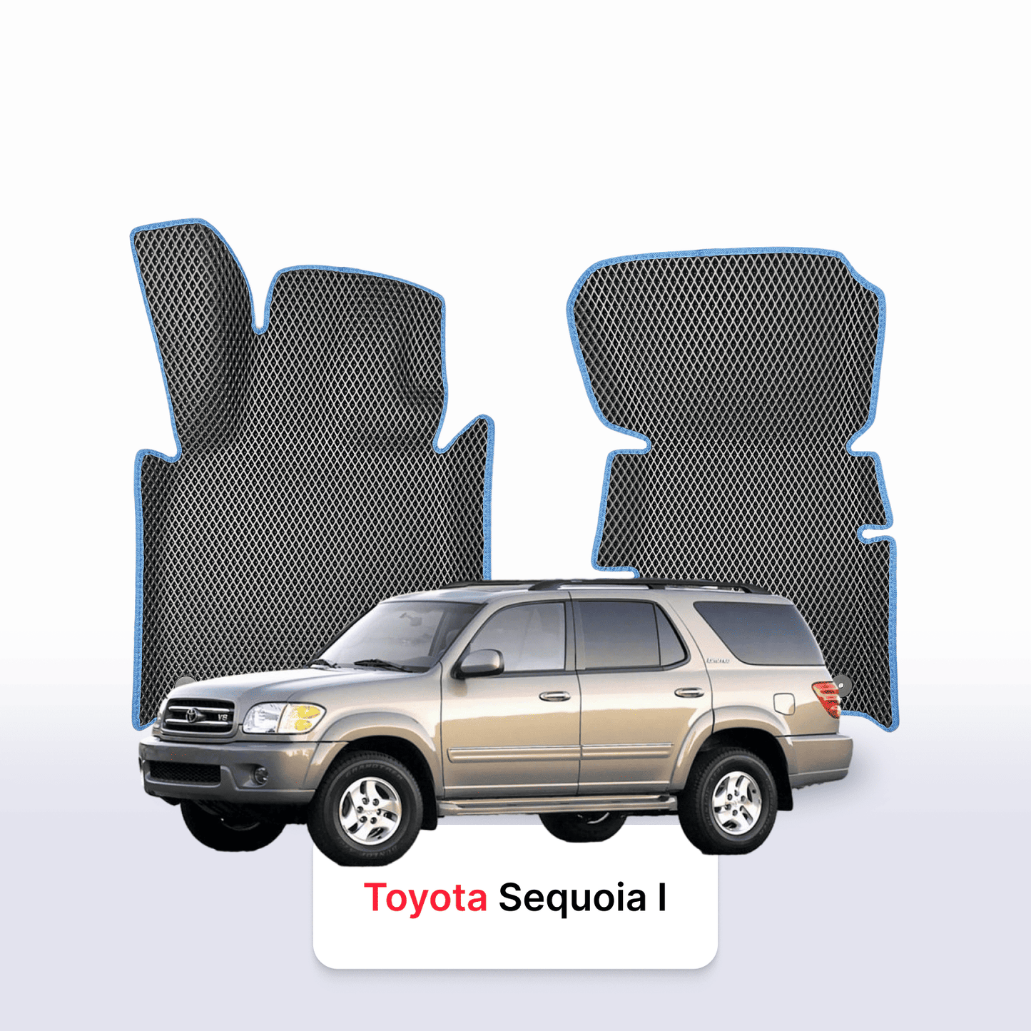 Fußmatten EVAMATS für Toyota Sequoia 1 gen 2000-2007 jahr SUV