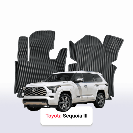 Fußmatten EVAMATS für Toyota Sequoia 3 gen 2022-2024 jahr SUV