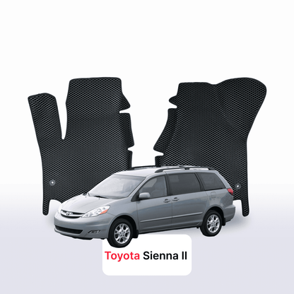 Fußmatten EVAMATS für Toyota Sienna 2 gen 2003-2010 jahr MINIVAN