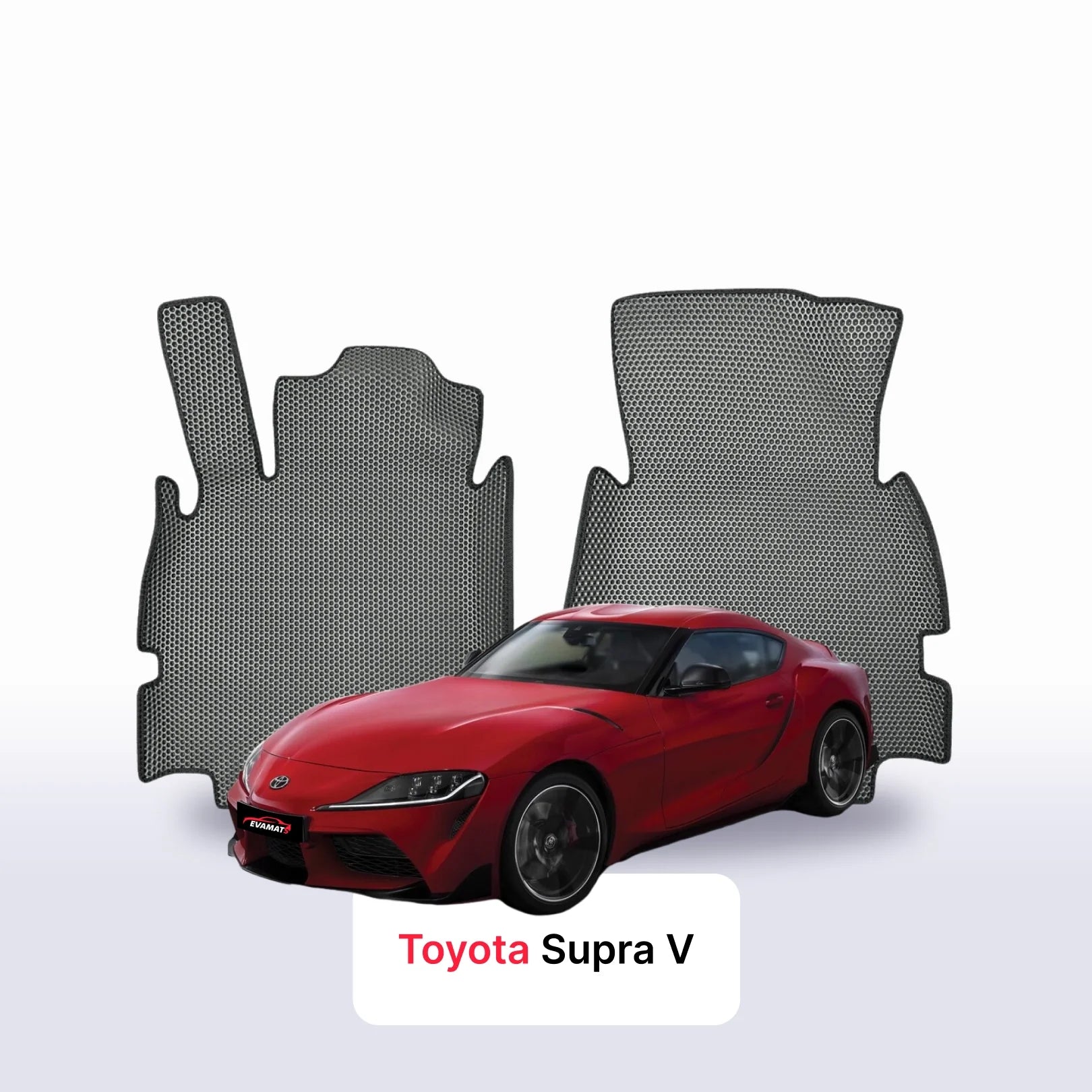 Fußmatten EVAMATS für Toyota Supra 5 gen 2019-2028 jahr COUPE