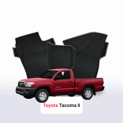 Fußmatten EVAMATS für Toyota Tacoma 2 Gen 2004-2015 Baujahr PICK-UP Einzelkabine