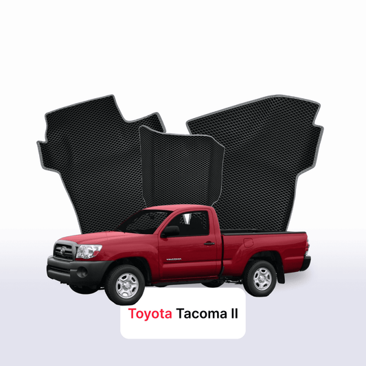 Fußmatten EVAMATS für Toyota Tacoma 2 Gen 2004-2015 Baujahr PICK-UP Einzelkabine
