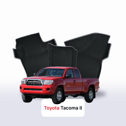 Fußmatten EVAMATS für Toyota Tacoma 2. Generation 2004-2015 Baujahr PICK-UP mit eineinhalb Kabinen