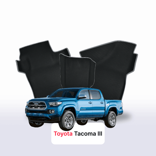 Fußmatten EVAMATS für Toyota Tacoma 3. Generation 2015-2025 Jahr SHORT PICK-UP Doppelkabine