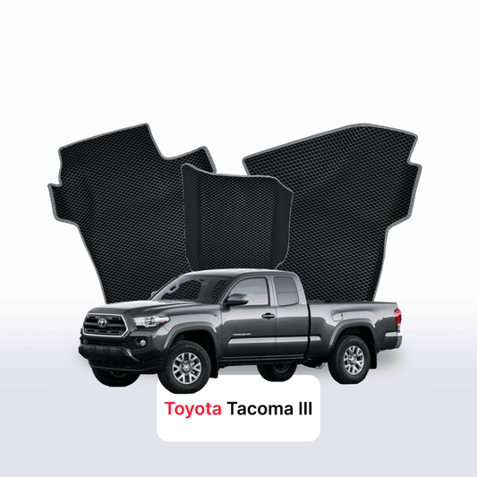 Fußmatten EVAMATS für Toyota Tacoma 3. Generation 2015–2025, PICK-UP, eineinhalb Kabinen