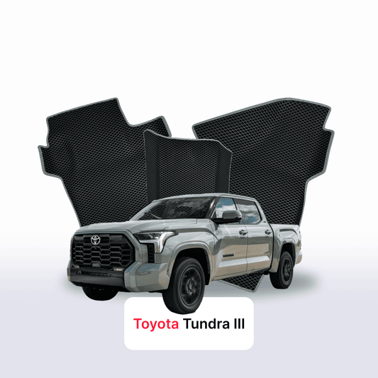 Fußmatten EVAMATS für Toyota Tundra 3. Generation 2021-2024 Jahr PICK-UP Doppelkabine