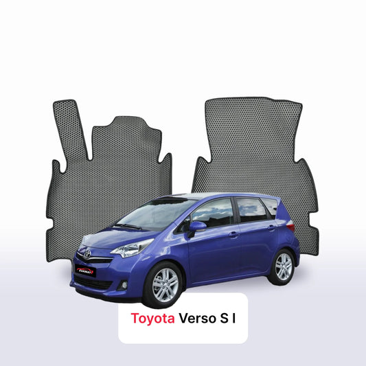 Fußmatten EVAMATS für Toyota Verso S 1. Generation 2010-2018 Jahr MINIVAN