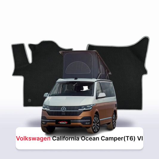 Fußmatten EVAMATS für Volkswagen Califor nia Ocean Camper (T6) VI gen 2015-2026 jahr KAMPER
