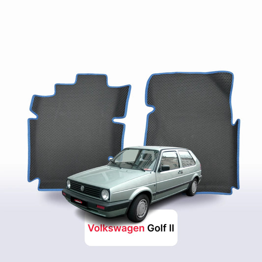 Fußmatten EVAMATS für Volkswagen Golf (MK2) 2. Generation 1983-1992 Jahr HATCHBACK 3 Türen
