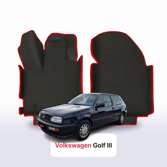 Fußmatten EVAMATS für Volkswagen Golf(MK3) III gen 1991-2003 jahr SCHÄGHECK 3 türer