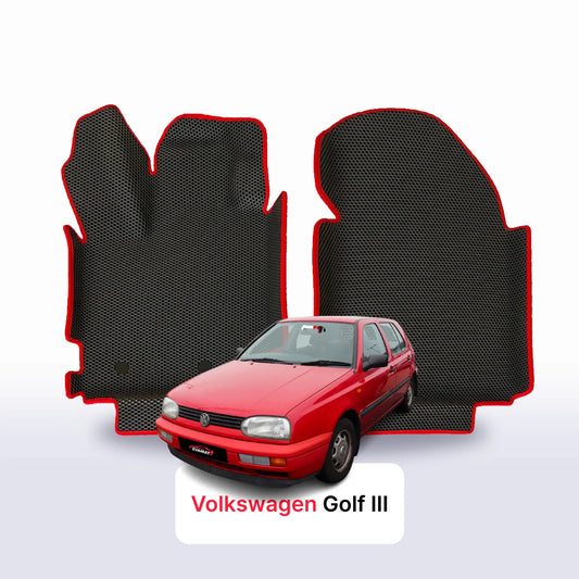 Fußmatten EVAMATS für Volkswagen Golf(MK3) III gen 1991-2003 jahr SCHÄGHECK 5 türer