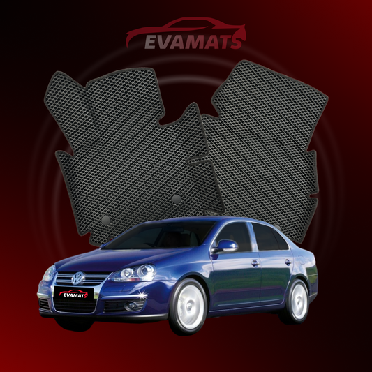 Fußmatten EVAMATS für Volkswagen Jetta V Gen. 2005–2011, Limousine